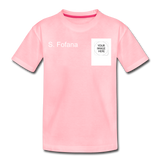 Customize Toddler Premium T-Shirt - pink