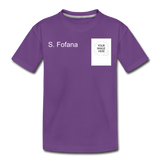 Customize Toddler Premium T-Shirt - purple