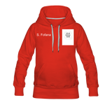 Customize Women’s Premium Hoodie - red