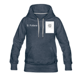 Customize Women’s Premium Hoodie - heather denim