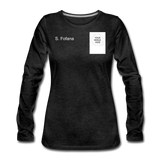 Customize Women's Premium Long Sleeve T-Shirt - charcoal gray