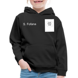 Customize Kids‘ Premium Hoodie - black