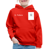 Customize Kids‘ Premium Hoodie - red