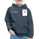 Customize Kids‘ Premium Hoodie - heather denim