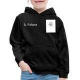 Customize Kids‘ Premium Hoodie - charcoal gray