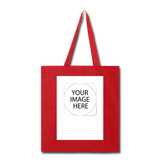 Customize Tote Bag - red