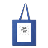 Customize Tote Bag - royal blue
