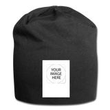 Customize Jersey Beanie - black