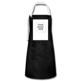 Customize Artisan Apron - black/white