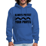 Always Protect Your Profits Men's Hoodie - royal blue