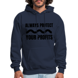 Always Protect Your Profits Men's Hoodie - navy