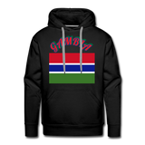 Gambian Flag Hoodie - black