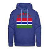 Gambian Flag Hoodie - royalblue