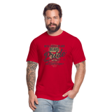 Beard Pride Unisex Jersey T-Shirt - red