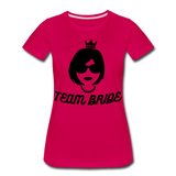 Team Bride Women's Premium T-Shirt - dark pink