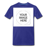 Custom Image Men's Premium T-Shirt - royal blue