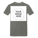 Custom Image Men's Premium T-Shirt - asphalt gray