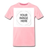 Custom Image Men's Premium T-Shirt - pink