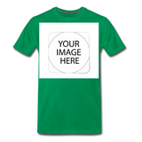 Custom Image Men's Premium T-Shirt - kelly green
