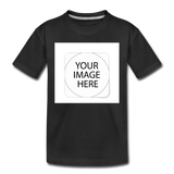 Custom Image Kids' Premium T-Shirt - black