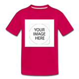 Custom Image Kids' Premium T-Shirt - dark pink