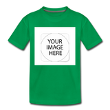 Custom Image Kids' Premium T-Shirt - kelly green