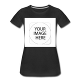 Custom Image Women’s Premium T-Shirt - black