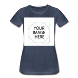 Custom Image Women’s Premium T-Shirt - heather blue