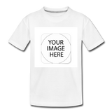 Custom Image Toddler Premium T-Shirt - white
