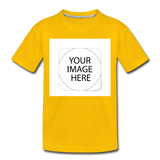 Custom Image Toddler Premium T-Shirt - sun yellow