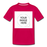 Custom Image Toddler Premium T-Shirt - dark pink