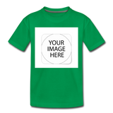 Custom Image Toddler Premium T-Shirt - kelly green