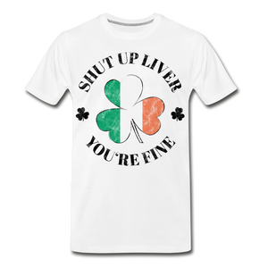 St. Patrick Day  Premium T-Shirt - white