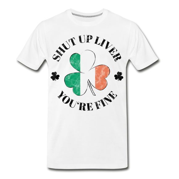 St. Patrick Day  Premium T-Shirt - white