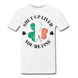St. Patrick Day  Premium T-Shirt - white