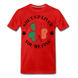 St. Patrick Day  Premium T-Shirt - red