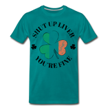 St. Patrick Day  Premium T-Shirt - teal