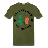 St. Patrick Day  Premium T-Shirt - olive green