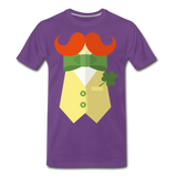 St. Patrick Day Premium T-Shirt - purple