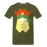 St. Patrick Day Premium T-Shirt - olive green