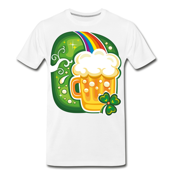 St Patrick Day Premium T-Shirt - white