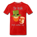 St Patrick Day Premium T-Shirt - red