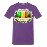 St Patrick Day Premium T-Shirt - purple
