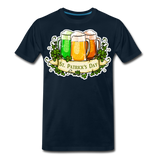 St Patrick Day Premium T-Shirt - deep navy