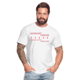 Cancer Awareness Men’s Premium Organic T-Shirt - white