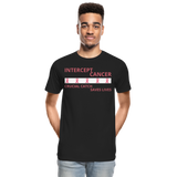 Cancer Awareness Men’s Premium Organic T-Shirt - black