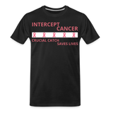Cancer Awareness Men’s Premium Organic T-Shirt - black