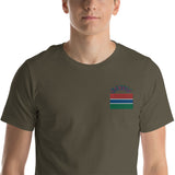 Gambian Flag Unisex T-shirt