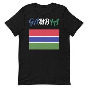 Gambia Flag Unisex T-Shirts