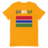 Gambia Flag Unisex T-Shirts